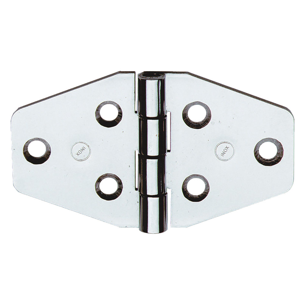 Cerniera in acciaio inox art.854in mm 40 x 70 Aldeghi luigi