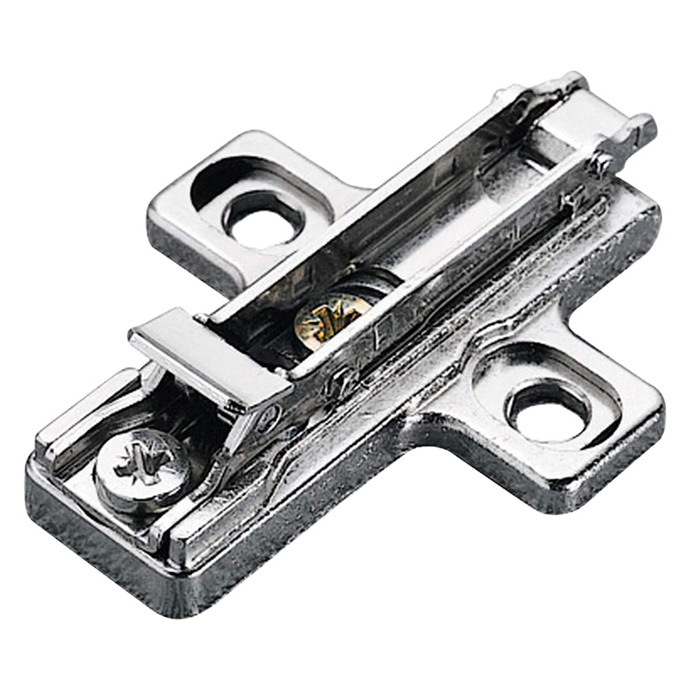 Basetta regolabile a sgancio rapido per cerniere art. bar3r09 – altezza 0 Salice