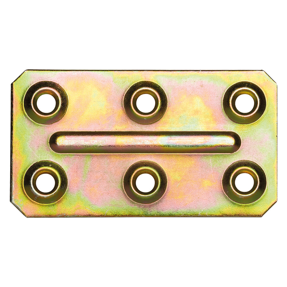 Piastrina di giunzione art.162 mm 70 x 50 Aldeghi luigi