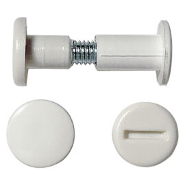 Giunzione per mobili mm 48÷58  - col. bianco Senza marca