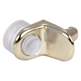 Mensolina reggipiano spina/ventosa finitura nichelata Senza marca