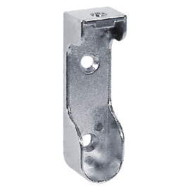 Reggitubo laterale per tubo ovale mm 15 x 30 Senza marca