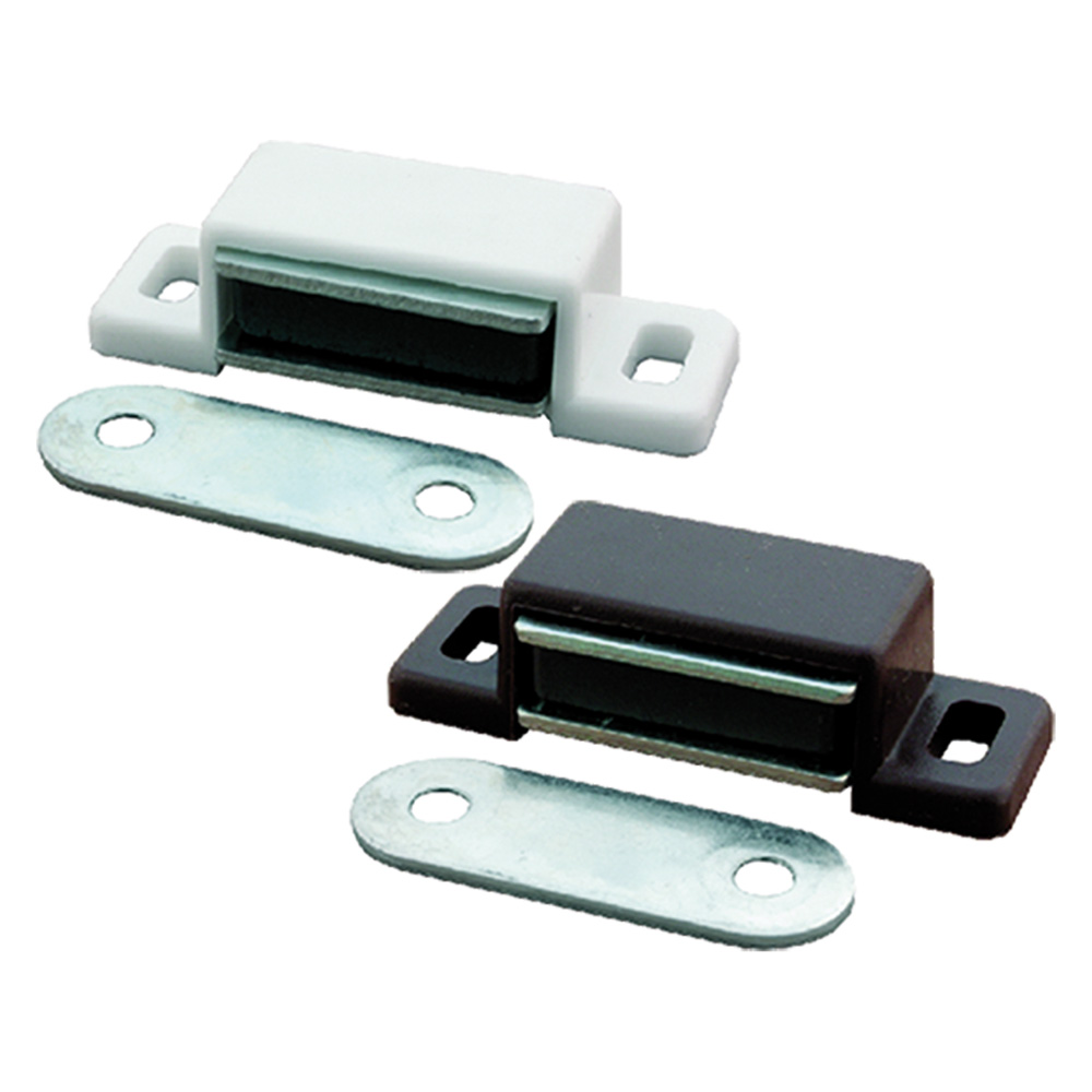 Chiusura magnetica mm 15 x  48 bianco Senza marca