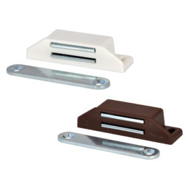 Chiusura magnetica mm 18 x  87 bianco Senza marca