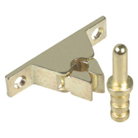 Fermaporta a pinza bronzato Senza marca