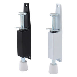 Fermaporta a pedale piccolo colore nero Ibfm