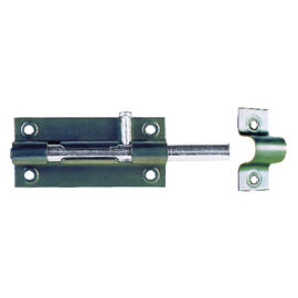 Catenaccio a cannone mm 120 - verniciato nero Senza marca