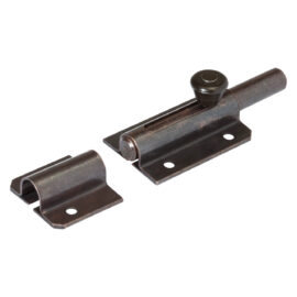 Catenaccio trasversale asta tonda art.216 mm 120 - acciaio bronzato Aldeghi luigi