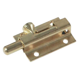 Catenaccio tondo con portalucchetto mm  70 - acciaio tropicalizzato Ibfm