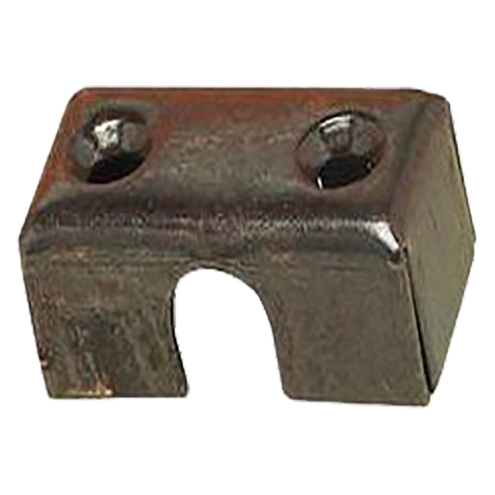 Incontro rettangolare art.231 ir acciaio bronzato Aldeghi luigi