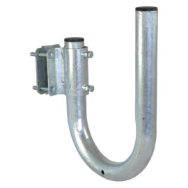 Staffa di fissaggio per palo parabola per pali Ø mm 25>60 Senza marca