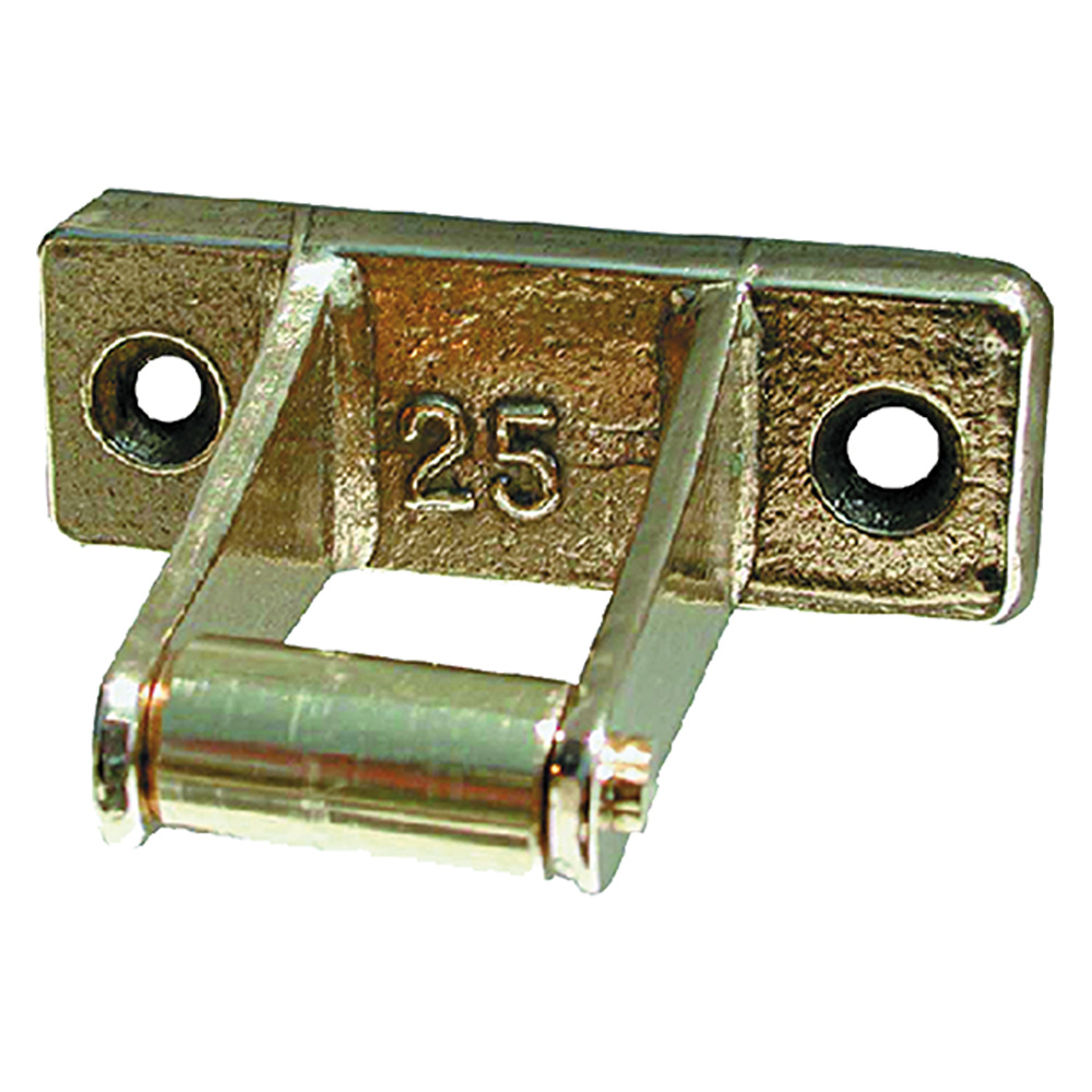 Cavallotto in ottone per aste di cremonesi mm 20 ottone bronzato Senza marca