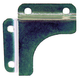 Fermaspecchio ad angolo grande mm 40 - finitura ottonata Minutex