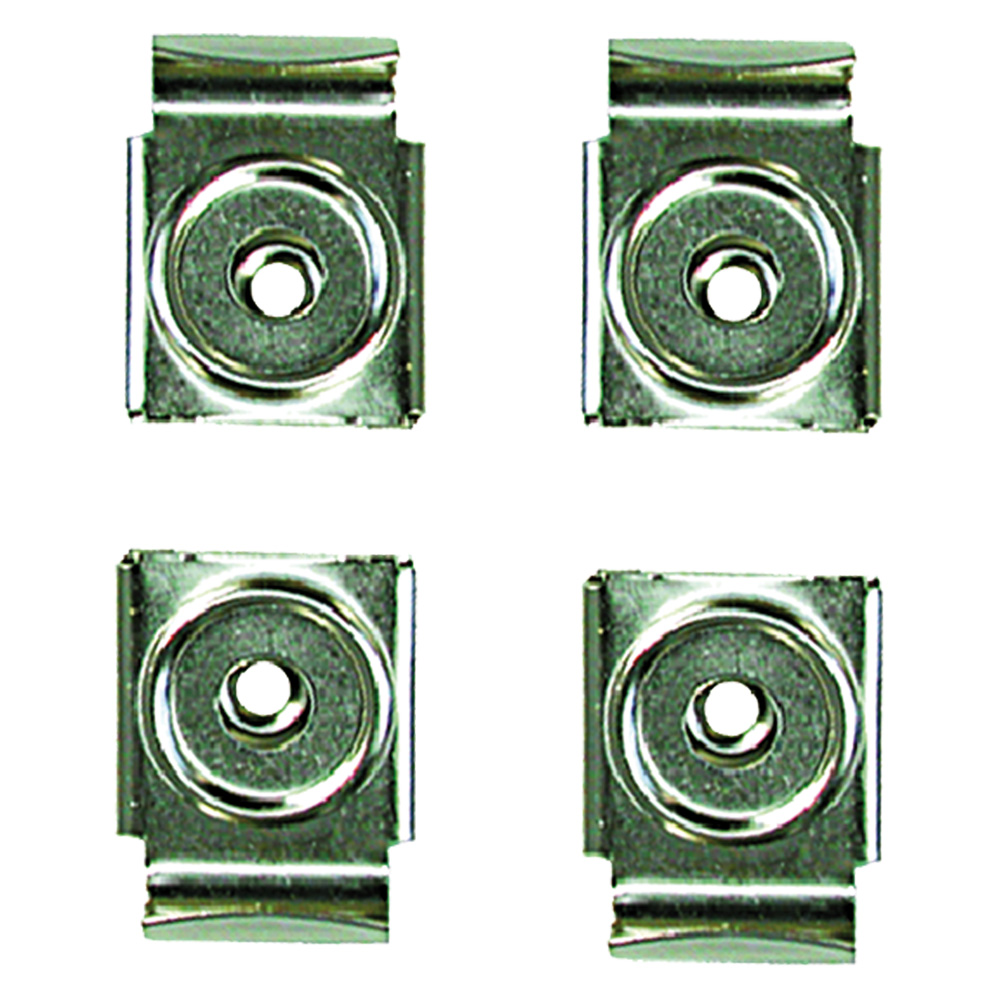 Reggispecchio a parete cf. 4 pz – ferro nichelato Senza marca