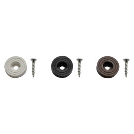 Sottosedia con vite ø 28 bianco - stecca da pz 8 Senza marca