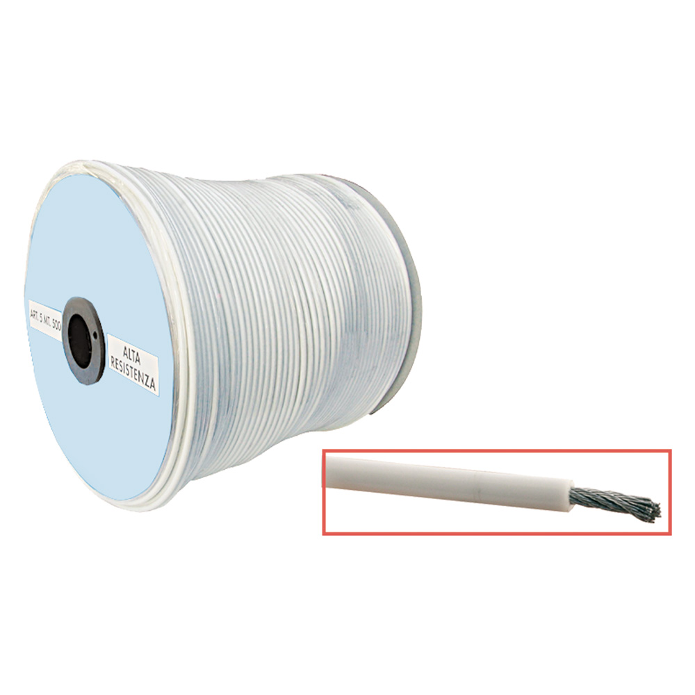 Cavetto stendibiancheria ‘biancone’ ø 4,5 x mt 500 Senza marca