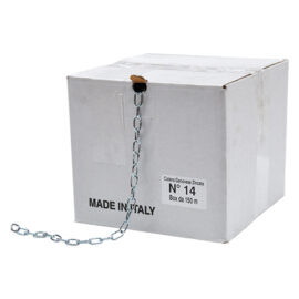 Catena genovese n.28 mm 8,8 x mt 15 Ømm 37,4 x 16,0 Aref