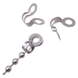 Terminale 'easy' per catena Ø 3,6 mm / cf.25 pezzi - ottonato Senza marca