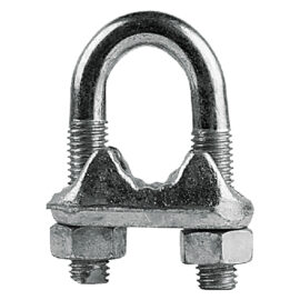 Morsetto per funi mm 6 Senza marca