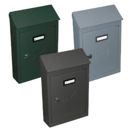 Cassetta postale 'ct' cm 23 x 8 x h 35  verde Senza marca