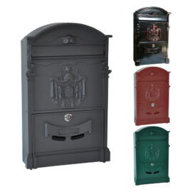 Cassetta postale 'regale' verde Alubox