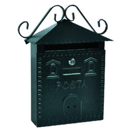 Cassetta postale cm 30 x 10 x h 36 - rame antracite Mille