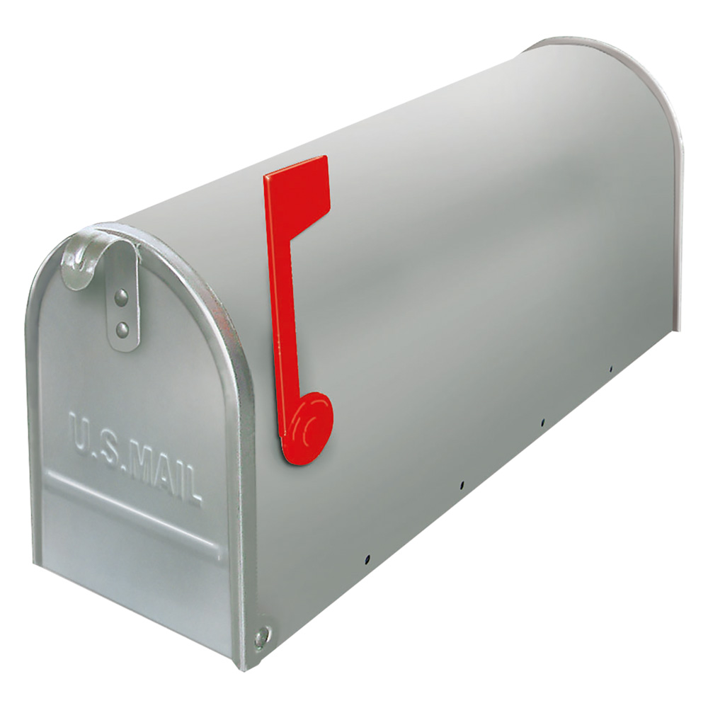 Cassetta postale porta rivista serie ‘topolino’ verniciata argento Alubox