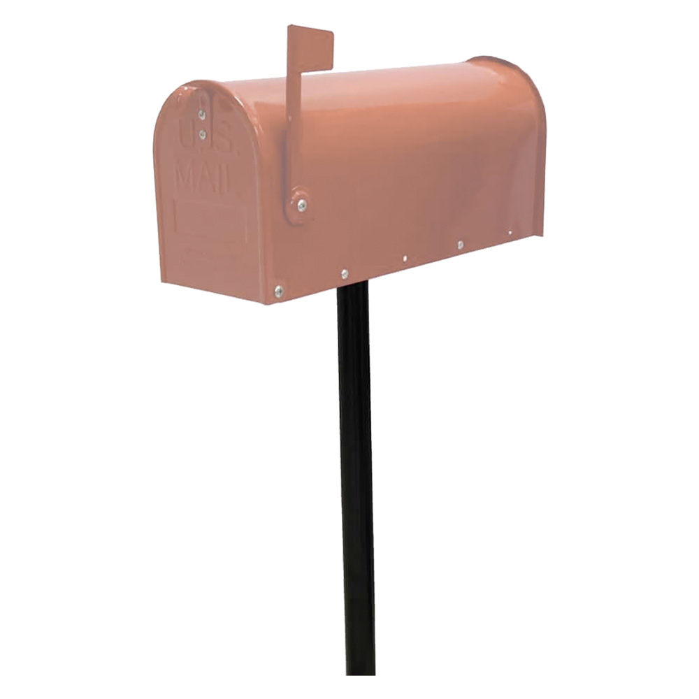 Palo sostegno per cassetta postale serie ‘topolino colore nero Alubox