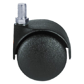 Ruota per mobili doppia ø 50 pz 4 - perno ø 8 Senza marca