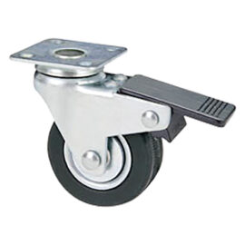 Ruota per mobili art.160bis ø 40 piastra mm 40 x 40 Avo