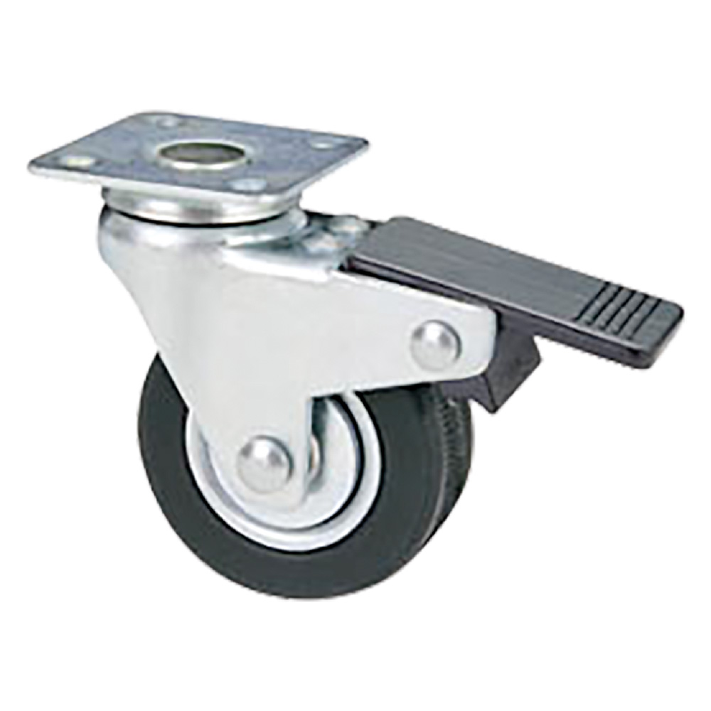 Ruota per mobili art.160bis ø 50 piastra mm 40 x 40 Avo