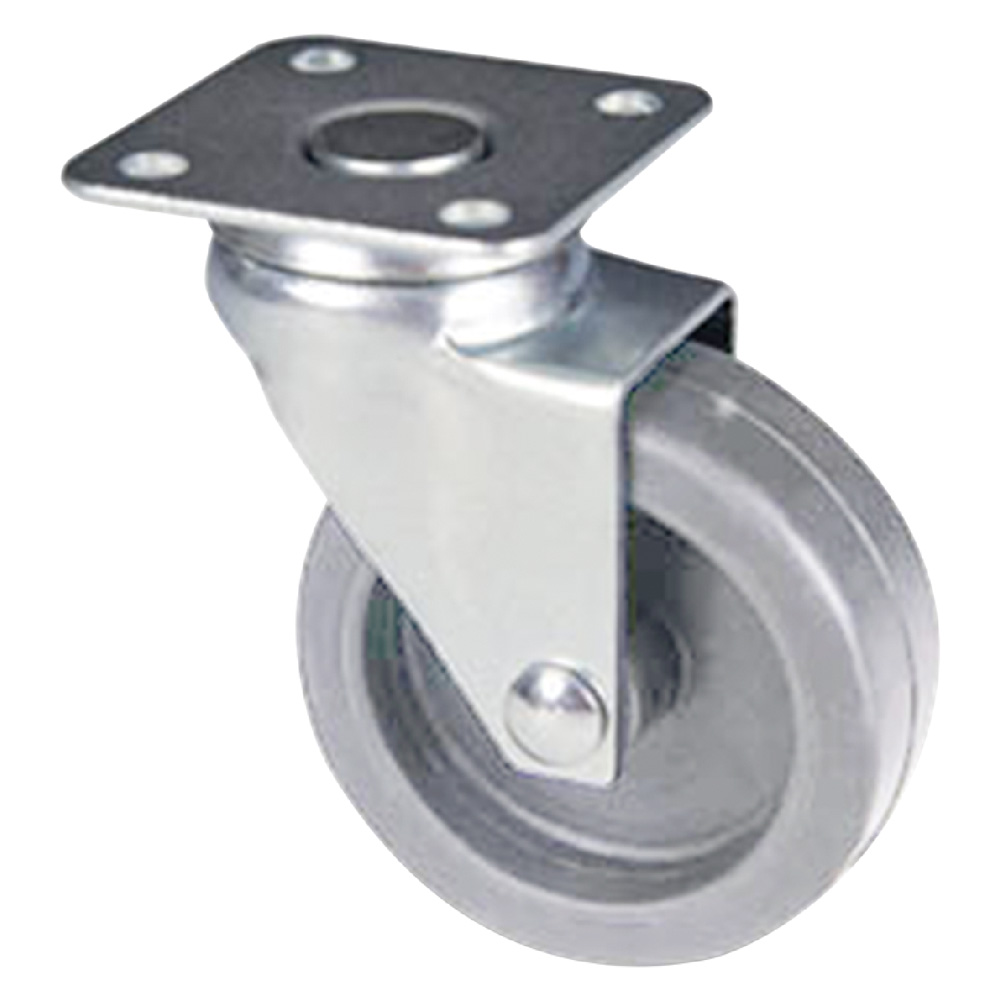 Ruota per mobili art. 220 ø 35 – piastra mm 40×40 – grigia Avo