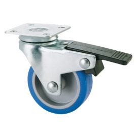 Ruota per mobili art. 221/bis ø 40 - piastra mm 40 x 40 Avo