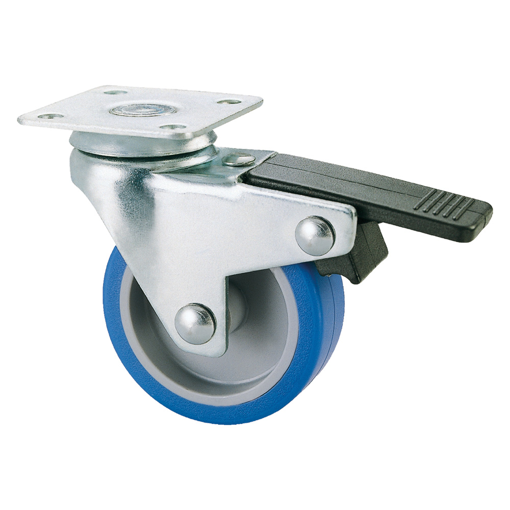 Ruota per mobili art. 221/bis ø 40 – piastra mm 40 x 40 Avo