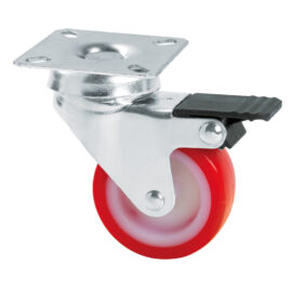 Ruota per mobili art. 235/bis ø 50 - piastra mm 40 x 40 Avo