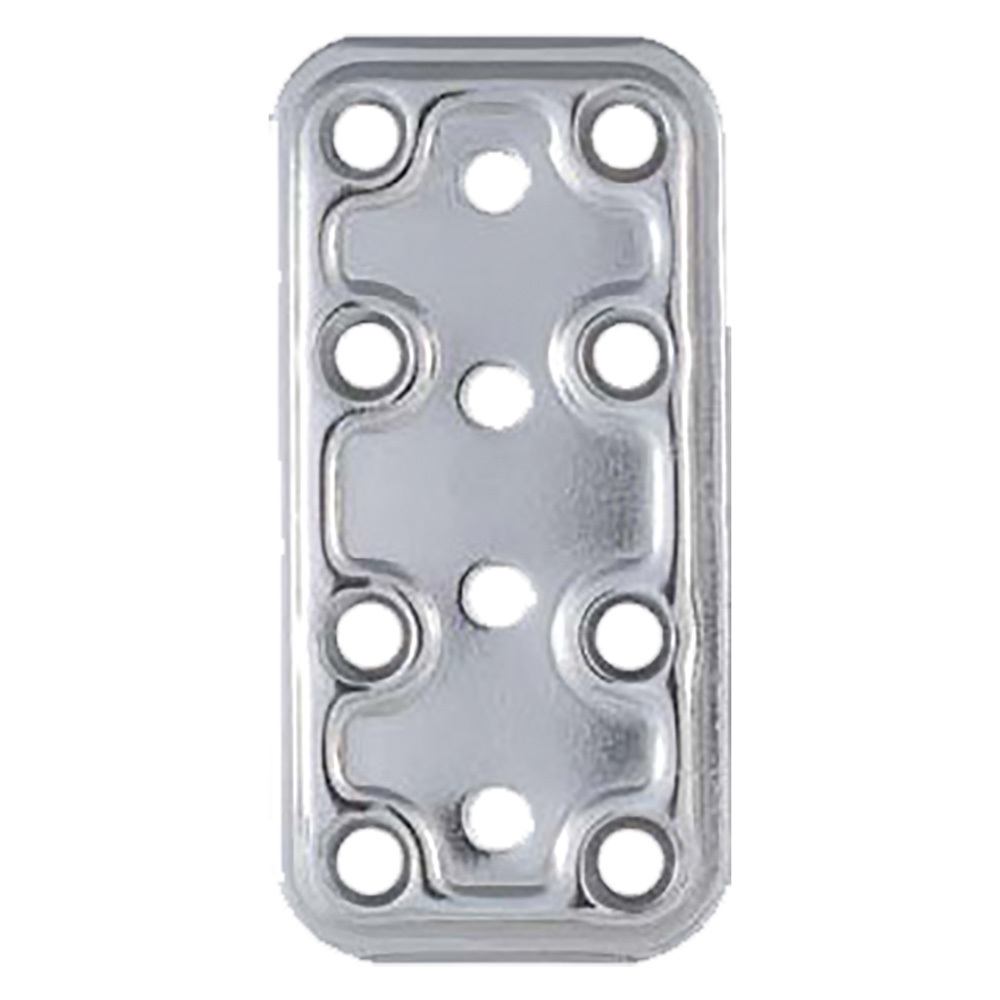 Giunzione diritta art.745in mm 40 x 80 Aldeghi luigi