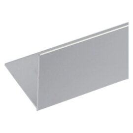 Profilo per fai da te angolare mm 20 x 20 x 1 - mt 2 col.argento Uniko