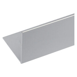 Profilo per fai da te angolare mm 30 x 30 x 1 - mt 1 argento bril. Uniko