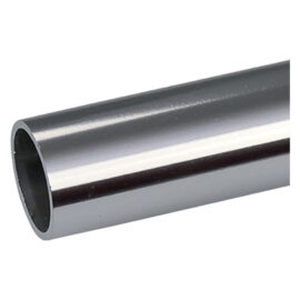 Profilo per fai da te tipo tondo mm 12 x 1 - mt 2 argento brillante Uniko