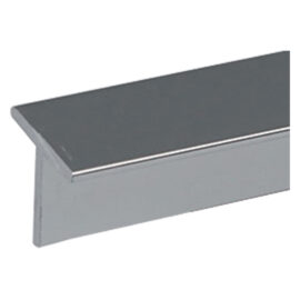 Profilo per fai da te a 't' mm 15 x 15 x 1,5 mt 1 arg.brillante Uniko
