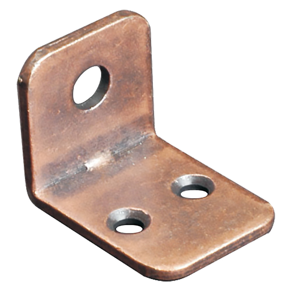 Giunzione ad angolo per pannelli bronzata Sipa