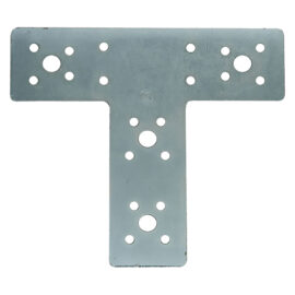 Giunzione a 't' mm 160 x 100 x 45 - foro Ø 10,5 Sipa