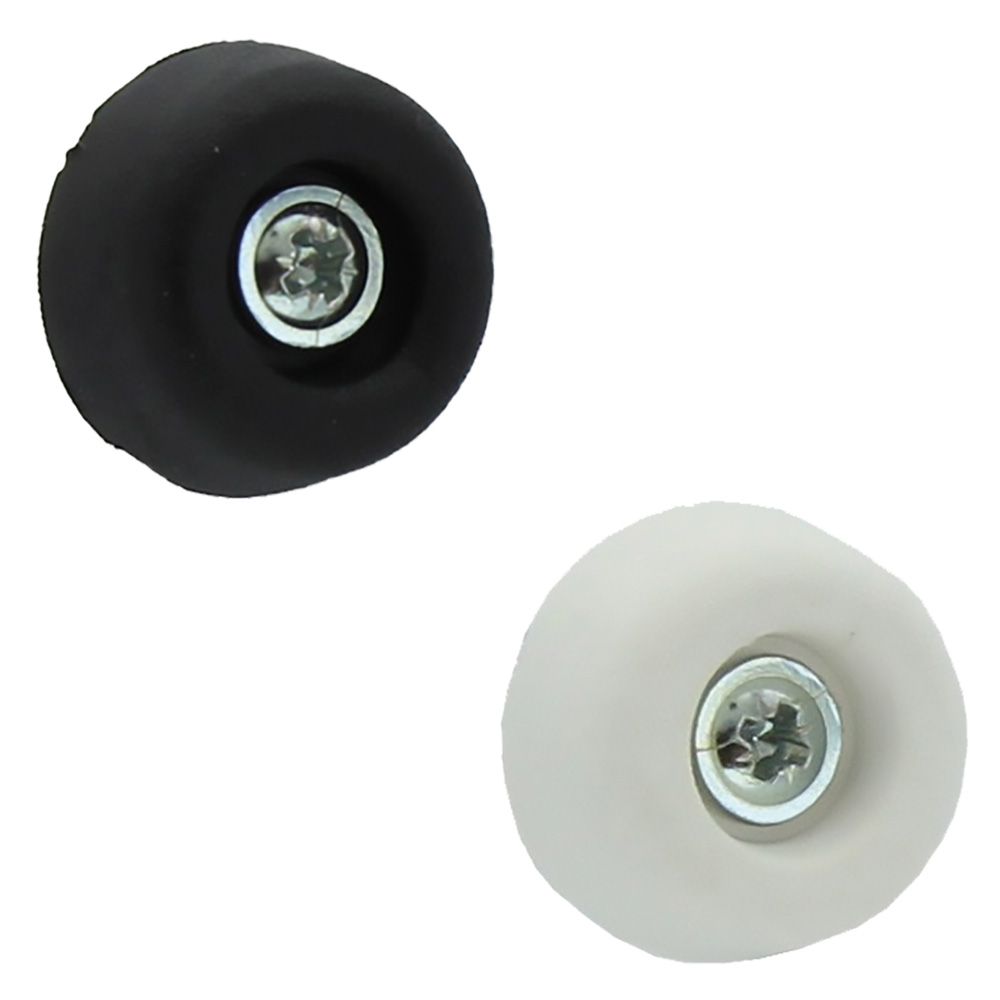 Sottosedia conico con vite mm 25 – colore bianco Senza marca