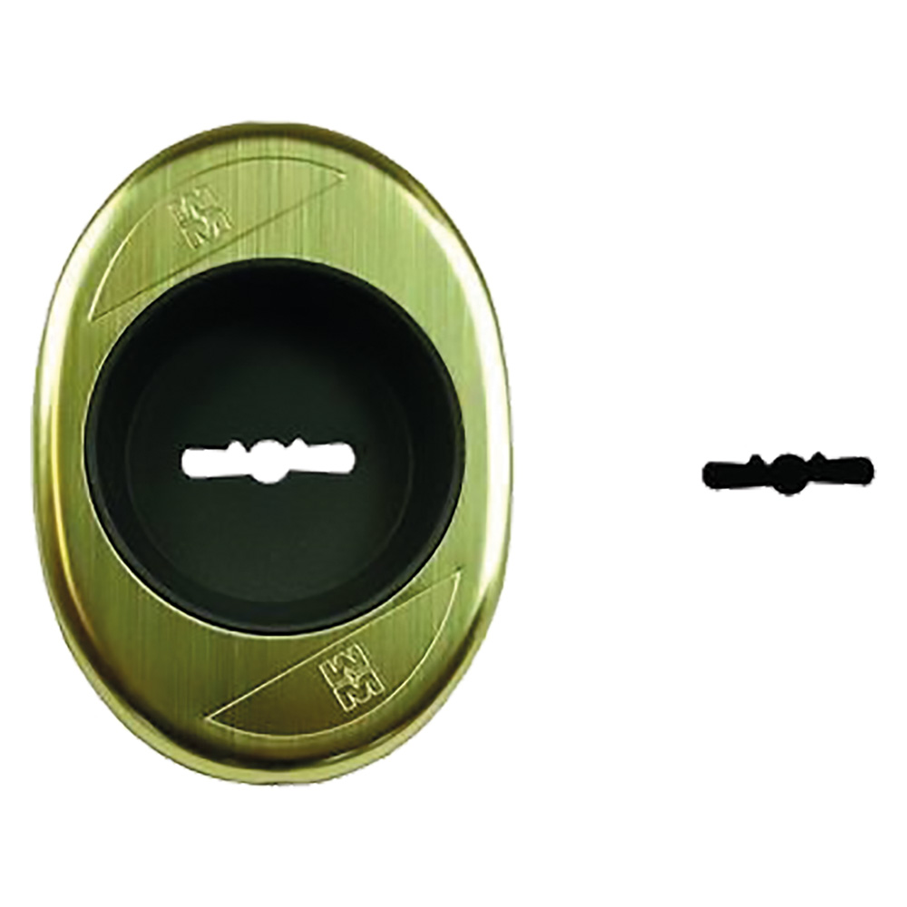 Mostrina concava art.95344 prof. mm 10 – fin. bronzata Mottura