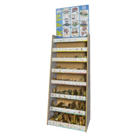 Assortimento 'espo gazebo 78' 1453 pezzi + espositore omaggio Aldeghi luigi