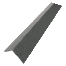 Profilo per fai da te angolare 'natural touch' mm 20x20x1 - mt 2,6 antracite Uniko