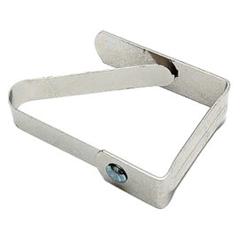 Fermatovaglia a molla mm 60 x 65 inox Senza marca