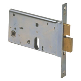 Serratura da infilare per fascia per alluminio art. 44460 e80 Cisa