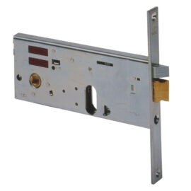 Serratura elettrica da infilare per alluminio art. 14510 e80 front.mm 16 / inter.mm 67 Cisa