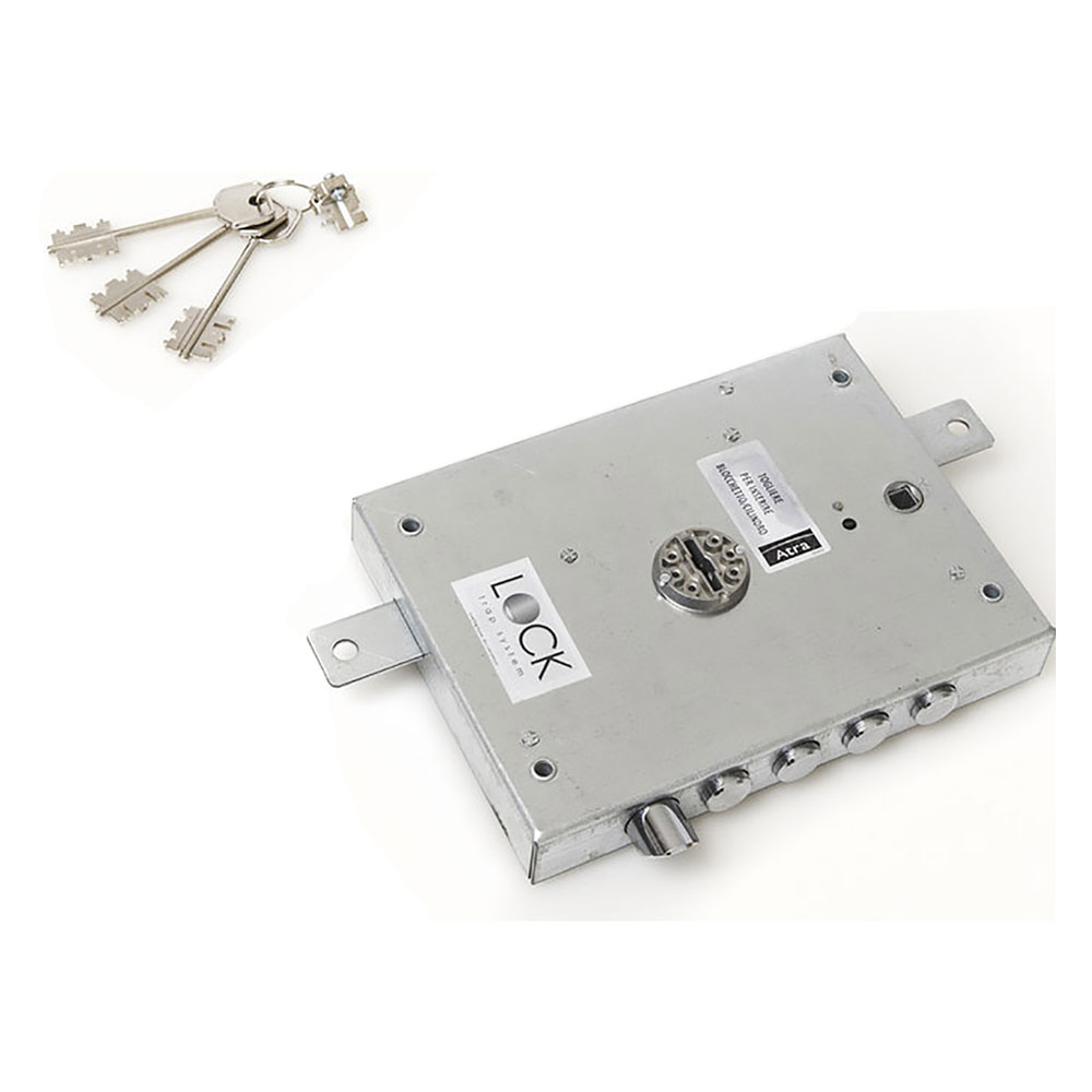 Serratura a doppia mappa da applicare art. 611 dx   e 60 Dierre